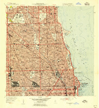1953 Map of Chicago Loop, Cook County, IL — High-Res | Pastmaps